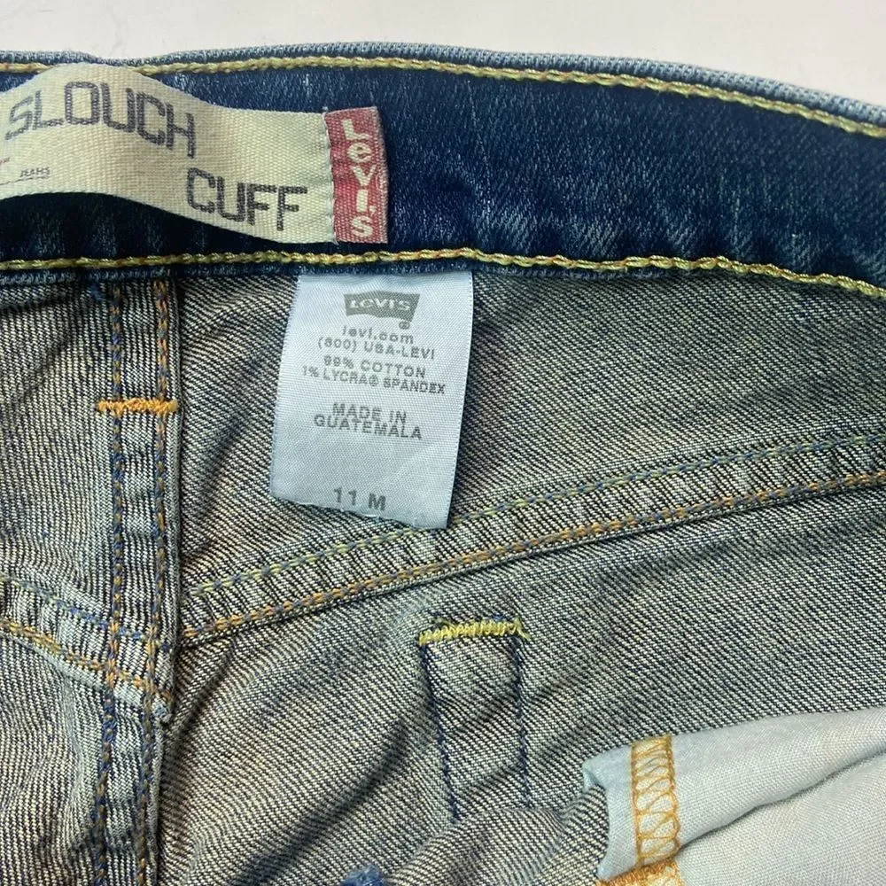 Vintage Low Slouch Cuff Levi’s 509 Jeans Size 11